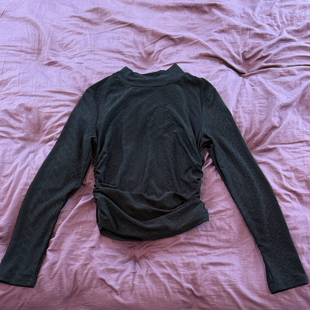 Sheer Black Women's Top